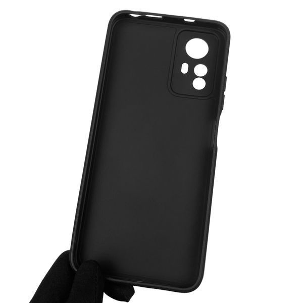 Чохол для Xiaomi Redmi Note 12S 4G із квадратними гранями із захистом камери на сяомі редмі нот 12с 4г чорний 0001215 фото