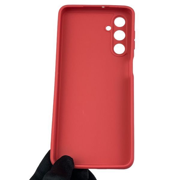 Чохол для Samsung Galaxy M54 5G (SM-M546B) з квадратними гранями із захистом камери на самсунг м54 червоний 0012642 фото