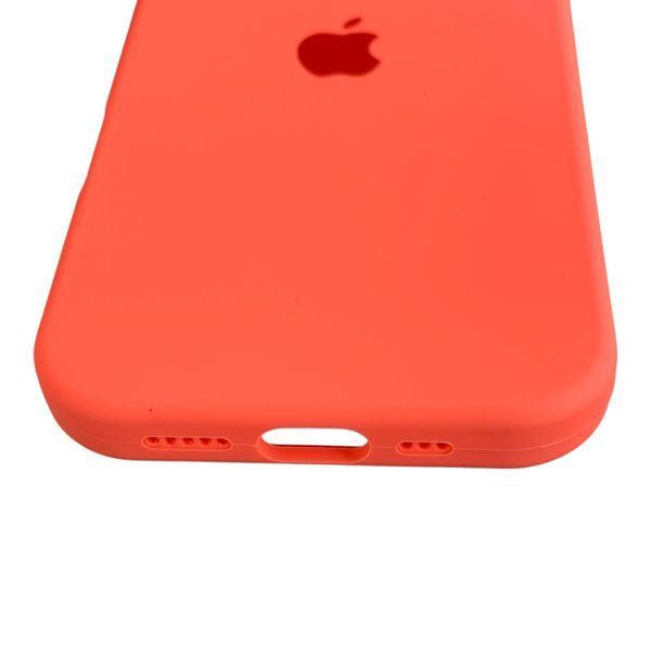 Чехол Silicone Case для Apple iPhone 17 розовый Peach (софт-тач, закрытая камера) 0061872 фото