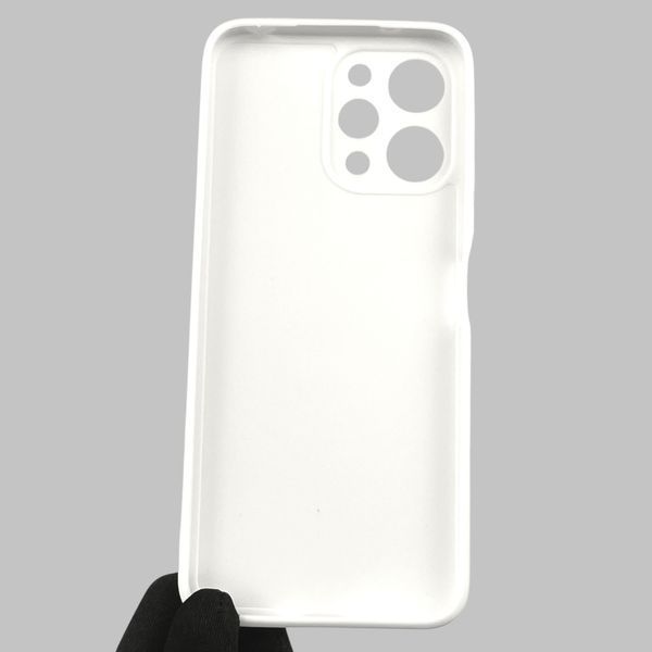 Чохол для Xiaomi Redmi 12 5G з квадратними гранями із захистом камери на сяомі редмі 12 5г білий 0012744 фото
