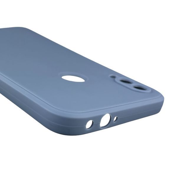 Чехол для Xiaomi Redmi Note 7 Pro с квадратными гранями с защитой камеры на сяоми редми нот 7 про голубой 0012894 фото