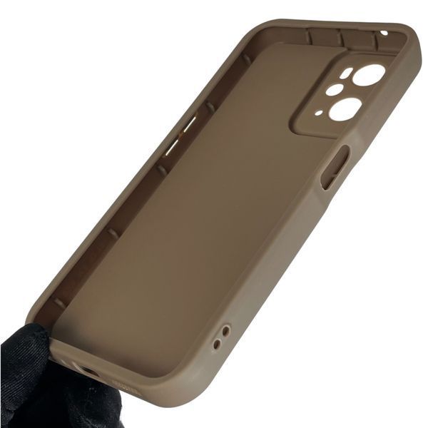 Чехол силиконовый Soft Touch с 3D принтом для OPPO A96 (4G) коричневый (Полная защита камеры) 0044704 фото