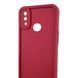 Чехол силиконовый Soft Touch для Samsung Galaxy A10s бордовый (Полная защита камеры) 0053983 фото 4