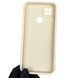 Чехол силиконовый оригинальный Soft Touch с 3D принтом злой котик для Xiaomi Redmi 10A молочный (Полная защита камеры) 0046728 фото 2