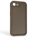 Чехол силиконовый Soft Touch для Apple iPhone 16e коричневый (Полная защита камеры) 0044240 фото 1