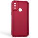 Чехол силиконовый Soft Touch для Samsung Galaxy A10s бордовый (Полная защита камеры) 0053983 фото 1
