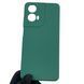 Чехол для Motorola Moto G04 (XT2421-2) силиконовый с микрофиброй нескользящий на моторола г04 зеленый 0031732 фото 1