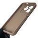 Чехол силиконовый Soft Touch с 3D принтом мема сибу для Infinix Smart 8 HD коричневый (Полная защита камеры) 0048237 фото 3