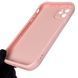 Чехол силиконовый Soft Touch с 3D принтом злой котик для Apple iPhone 11 розовый (Полная защита камеры) 0047151 фото 3