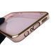 Чехол для Samsung Galaxy A04 SM-A045F с кольцом MagSafe с золотой окантовкой на самсунг а04 пудровый gs1 0022302 фото 2