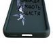 Чохол силіконовий Soft Touch з 3D принтом Сміливі завжди мають щастя для Tecno Spark Go 2025 (KL4) чорний (Повний захист камери) 0071313 фото 6