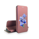 Чохол-книжка з 3D принтом крокусів для телефона Samsung Galaxy S8 з екошкіри із підставкою та магнітом бордова gd2 0023972 фото 1