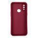 Чехол силиконовый Soft Touch для Samsung Galaxy A10s бордовый (Полная защита камеры) 0053983 фото 2