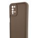 Чехол силиконовый Soft Touch для Xiaomi Poco M3 коричневый (Полная защита камеры) 0053883 фото 4