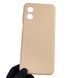 Чохол для Motorola Moto E13 (PAXT0034) силіконовий з мікрофіброю нековзний на моторола е13 пудровий 0031680 фото 1