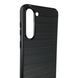 Чохол для телефона Samsung Galaxy S23 Plus (SM-S916B) карбоновий протиударний з високими бортами чорний 0052229 фото 2