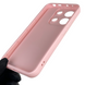 Чохол силіконовий Soft Touch з 3D принтом жіночим для Xiaomi Redmi Note 13 4G рожевий (Повний захист камери) 0043089 фото 3