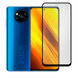 Защитное стекло МАТОВОЕ для телефона Xiaomi Poco X3 NFC противоударное на сяоми поко х3 нфс черное 0039299 фото 1