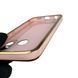 Чехол для TECNO POP 5 LTE BD4i с кольцом MagSafe с золотой окантовкой на техно поп 5 лте пудровый gs1 0022455 фото 2