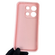 Чохол силіконовий Soft Touch з 3D принтом жіночим для Xiaomi Redmi Note 13 4G рожевий (Повний захист камери) 0043089 фото 2