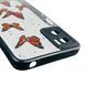 Чехол для Motorola Moto E22 (PAVC0003) с блёстками с бабочками на моторола е22 черный 0037548 фото 5