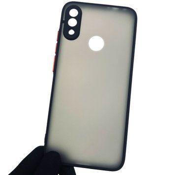 Чехол для Xiaomi Redmi Note 7 Pro противоударный с высокими бортами защитой камеры на редми нот 7 про чёрный 0000966 фото