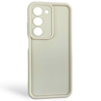 Чехол силиконовый Soft Touch для Realme C75 молочный (Полная защита камеры) 0054185 фото