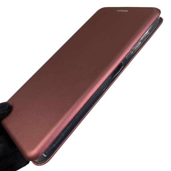 Чехол-книжка для Xiaomi Redmi Note 12 4G с подставкой на сяоми редми нот 12 4г бордовая 0002046 фото