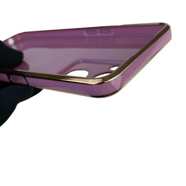 Чехол для OPPO A57s 4G с кольцом MagSafe с золотой окантовкой на оппо а57с черничный gs1 0021334 фото