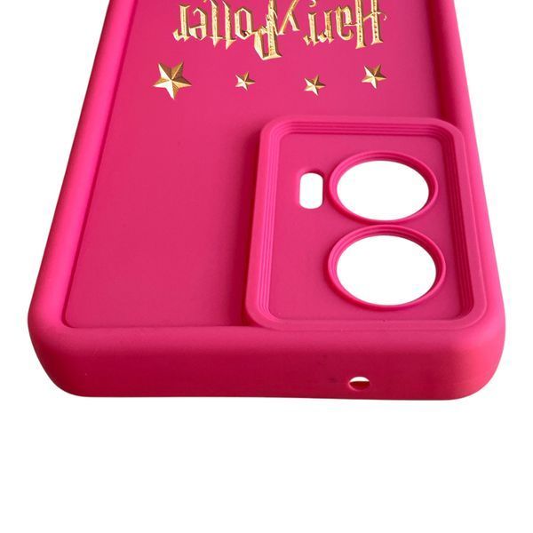 Чехол силиконовый Soft Touch с 3D принтом Гарри Поттер для Samsung Galaxy S24 Plus (SM-S926B) малиновый (Полная защита камеры) 0075952 фото