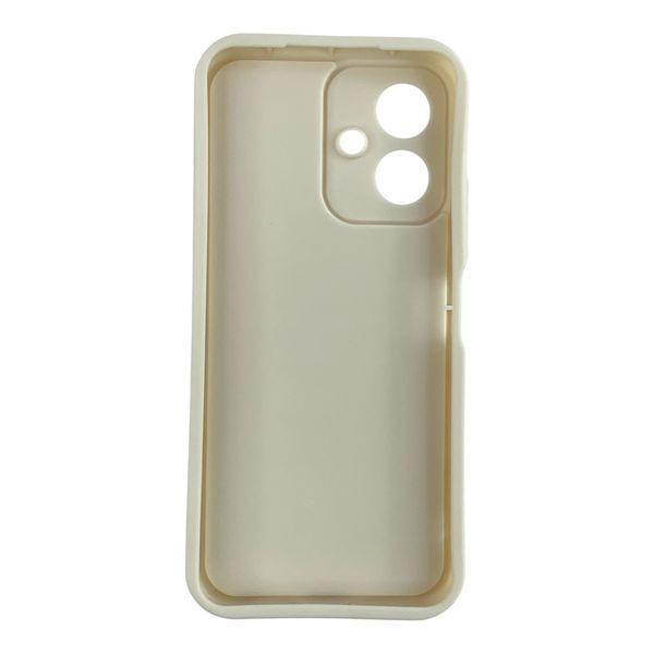 Чехол силиконовый Soft Touch для Tecno Spark POP 10 4G молочный (Полная защита камеры) 0054473 фото