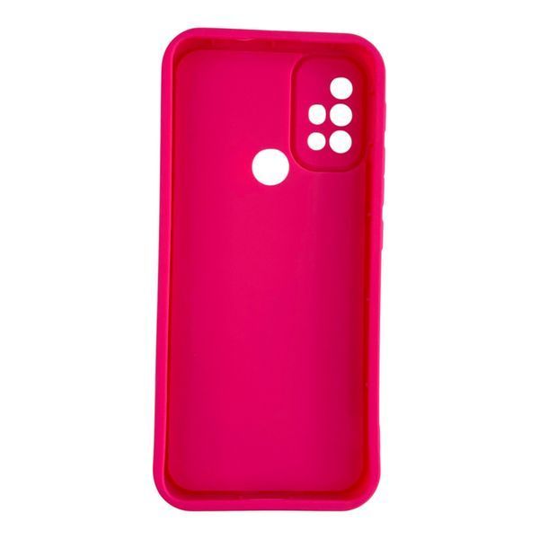 Чохол силіконовий Soft Touch для Motorola G20 малиновий (Повний захист камери) 0054366 фото