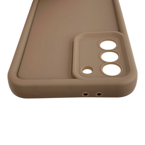 Чохол силіконовий Soft Touch для Samsung Galaxy S21 Plus коричневий (Повний захист камери) 0054034 фото