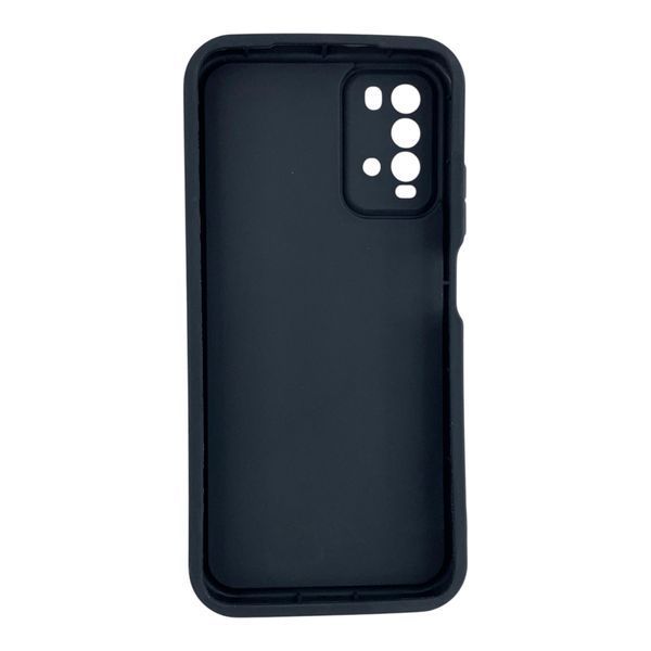 Чохол силіконовий Soft Touch для Xiaomi Poco M3 чорний (Повний захист камери) 0053834 фото