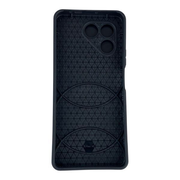 Чехол противоударный для Tecno Pova 7 (LJ7) с магнитной пластиной со шторкой на камере черный 0050756 фото
