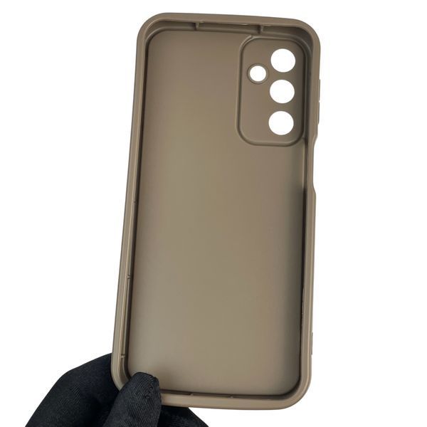 Чехол силиконовый оригинальный Soft Touch с 3D принтом смешного теда мишки для Samsung Galaxy M34 5G (SM-M346) коричневый (Полная защита камеры) 0048751 фото