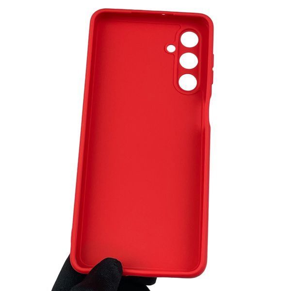 Чохол для Samsung Galaxy M54 5G (SM-M546B) з квадратними гранями із захистом камери на самсунг м54 червоний 0012643 фото