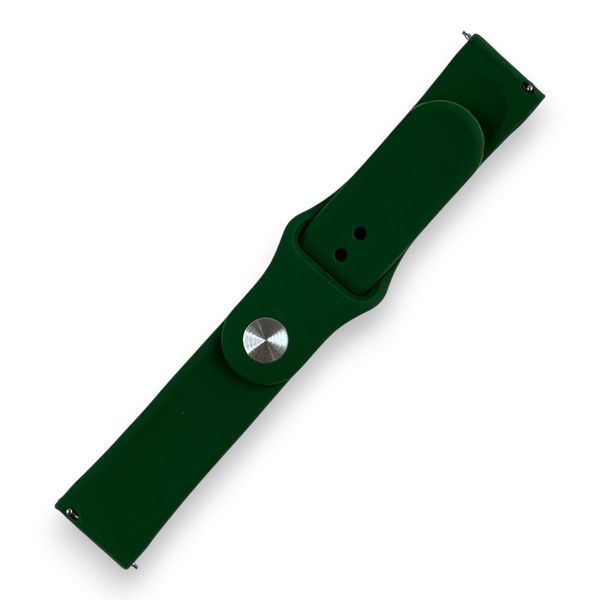 Ремешок силиконовый 20 мм для Withings ScanWatch 2 (42mm) зеленый 0054944 фото