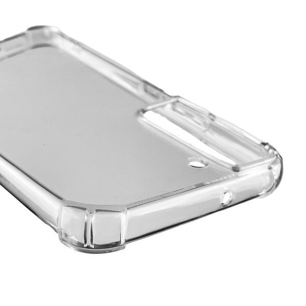Чохол для Samsung Galaxy S22 SM-S901B з бронь кутами вище екрана протиударний на самсунг с22 прозорий 0008451 фото