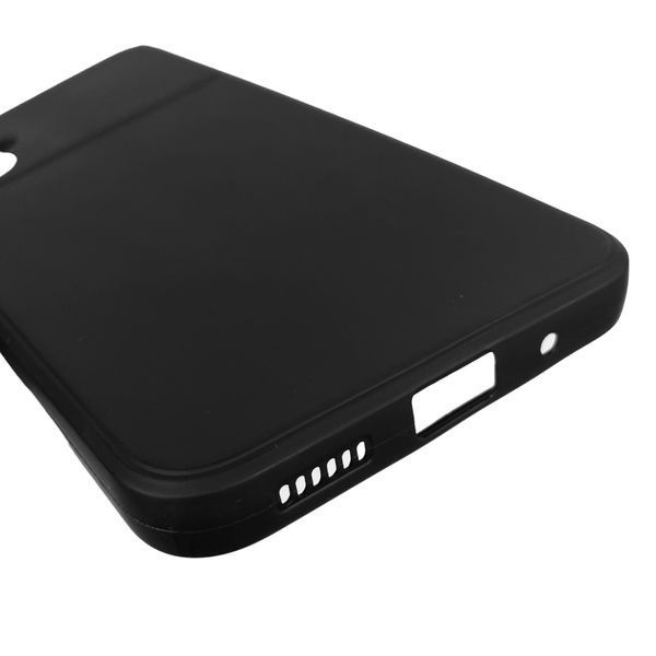 Чехол для Xiaomi POCO M5 однотонный с квадратными гранями с защитой камеры на сяоми поко м5 чёрный 0001216 фото