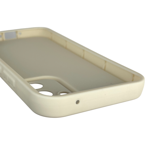 Чехол силиконовый Soft Touch для Samsung Galaxy A34 5G (SM-A346E) молочный (Полная защита камеры) 0039643 фото