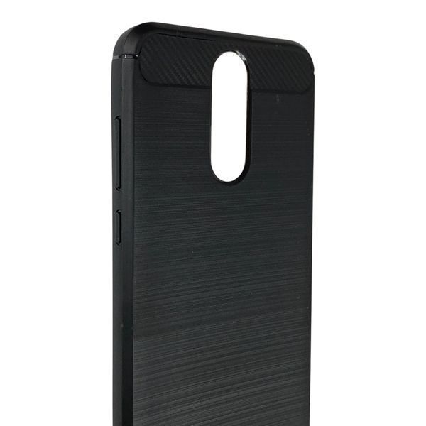 Чохол для Huawei Mate 10 Lite чорний карбон (карбоновий візерунок) 0060008 фото