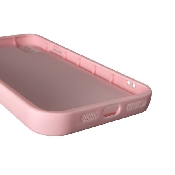 Чохол силіконовий Soft Touch з 3D принтом кумедний тед ведмідик для Apple iPhone Xs Max рожевий (Повний захист камери) 0049374 фото