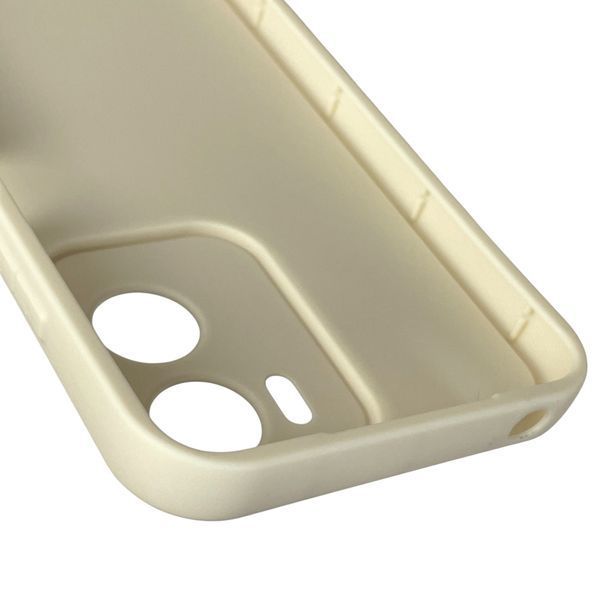 Чехол силиконовый Soft Touch для Motorola G05 молочный (Полная защита камеры) 0043963 фото