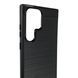 Чехол для телефона Samsung Galaxy S23 Ultra (SM-S918B) карбоновый противоударный с высокими бортами черный 0052230 фото 2