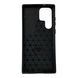 Чехол для телефона Samsung Galaxy S23 Ultra (SM-S918B) карбоновый противоударный с высокими бортами черный 0052230 фото 3