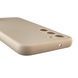 Чехол для Samsung Galaxy S23 (SM-S911B) силиконовый с микрофиброй нескользящий на самсунг с23 пудровый 0032188 фото 2