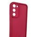 Чохол силіконовий Soft Touch для Samsung Galaxy S23 Plus бордовий (Повний захист камери) 0054079 фото 3