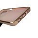 Чохол для Samsung Galaxy A04s (SM-A047F) з кільцем MagSafe із золотою окантовкою на самсунг а04с пудровий gs1 0022307 фото 3