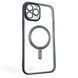 Чехол для Apple iPhone 12 Pro Max с линзами на камере с MagSafe на айфон 12 про макс черный 0034373 фото 1